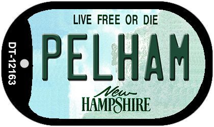 Pelham New Hampshire Novelty Metal Dog Tag Necklace DT-12163