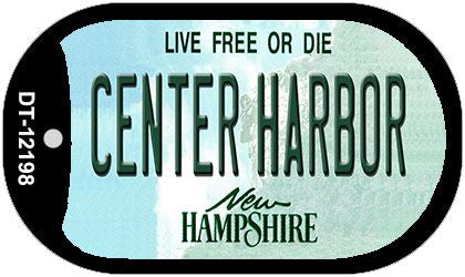 Center Harbor New Hampshire Novelty Metal Dog Tag Necklace DT-12198