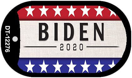 Biden 2020 Novelty Metal Dog Tag Necklace DT-12276