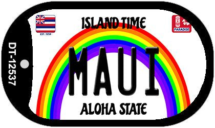 Maui Novelty Metal Dog Tag Necklace DT-12537