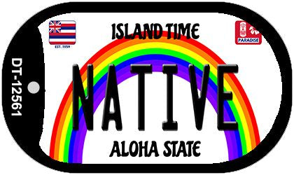 Native Novelty Metal Dog Tag Necklace DT-12561