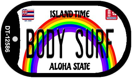 Body Surf Novelty Metal Dog Tag Necklace DT-12586