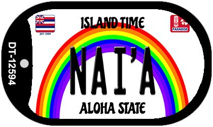Naia Novelty Metal Dog Tag Necklace DT-12594