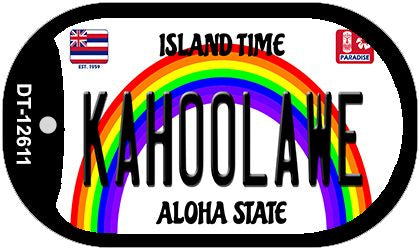 Kahoolawe Novelty Metal Dog Tag Necklace DT-12611
