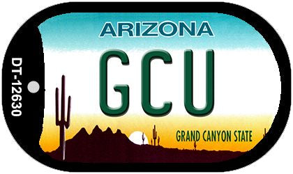 Grand Canyon Univ Novelty Metal Dog Tag Necklace DT-12630