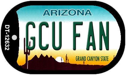 Grand Canyon Univ Fan Novelty Metal Dog Tag Necklace DT-12632