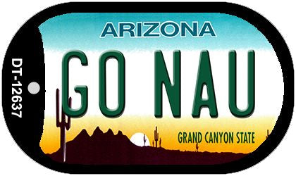 Go Northern Arizona Univ Novelty Metal Dog Tag Necklace DT-12637