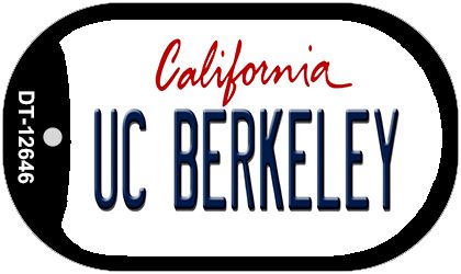 UC Berkeley Novelty Metal Dog Tag Necklace DT-12646