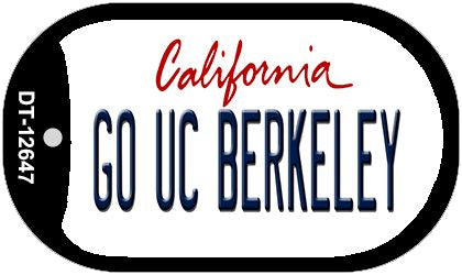 Go UC Berkeley Novelty Metal Dog Tag Necklace DT-12647