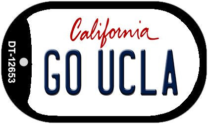 Go UCLA Novelty Metal Dog Tag Necklace DT-12653