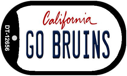 Go Bruins Novelty Metal Dog Tag Necklace DT-12656