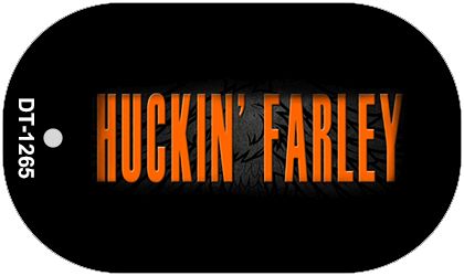 Huckin Farley Novelty Metal Dog Tag Necklace DT-1265