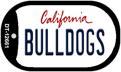 Bulldogs Novelty Metal Dog Tag Necklace DT-12661