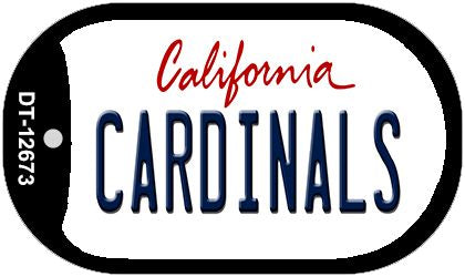 Cardinals Novelty Metal Dog Tag Necklace DT-12673