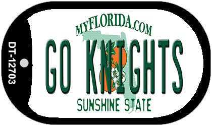 Go Knights Novelty Metal Dog Tag Necklace DT-12703