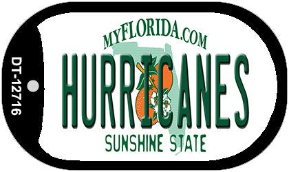 Hurricanes Novelty Metal Dog Tag Necklace DT-12716