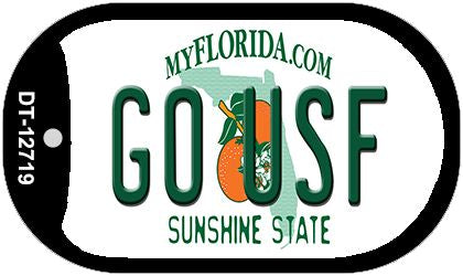 Go USF Novelty Metal Dog Tag Necklace DT-12719