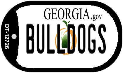 Bulldogs Novelty Metal Dog Tag Necklace DT-12726