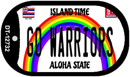 Go Warriors Novelty Metal Dog Tag Necklace DT-12732