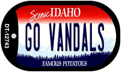 Go Vandals Novelty Metal Dog Tag Necklace DT-12743