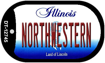 Northwestern Novelty Metal Dog Tag Necklace DT-12745