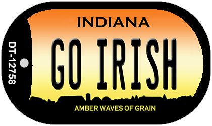 Go Irish Novelty Metal Dog Tag Necklace DT-12758