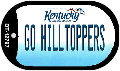 Go Hilltoppers Novelty Metal Dog Tag Necklace DT-12797