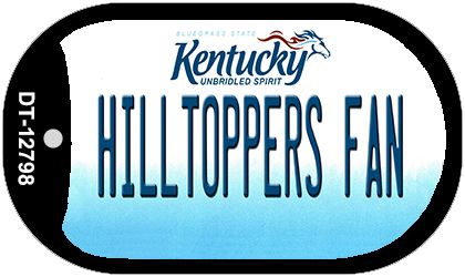 Hilltoppers Fan Novelty Metal Dog Tag Necklace DT-12798