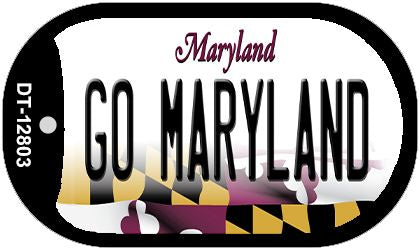 Go Maryland Novelty Metal Dog Tag Necklace DT-12803