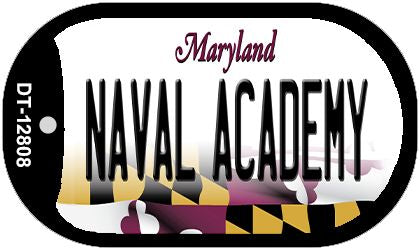 Naval Academy Novelty Metal Dog Tag Necklace DT-12808