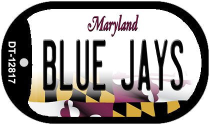 Blue Jays Novelty Metal Dog Tag Necklace DT-12817