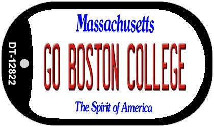 Go Boston College Novelty Metal Dog Tag Necklace DT-12822