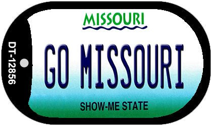 Go Missouri Novelty Metal Dog Tag Necklace DT-12856