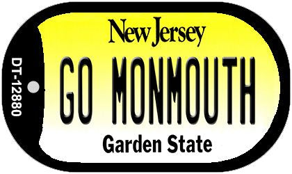 Go Monmouth Novelty Metal Dog Tag Necklace DT-12880