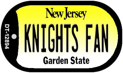 Knights Fan Novelty Metal Dog Tag Necklace DT-12894