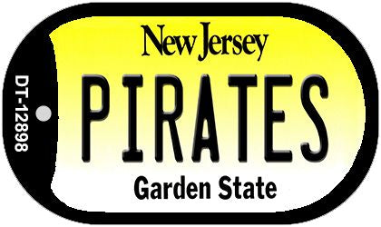 Pirates Novelty Metal Dog Tag Necklace DT-12898