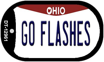 Go Flashes Novelty Metal Dog Tag Necklace DT-12961