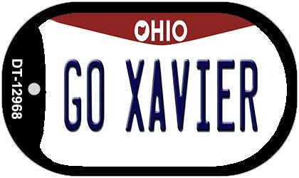 Go Xavier Novelty Metal Dog Tag Necklace DT-12968