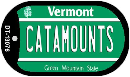 Catamounts Novelty Metal Dog Tag Necklace DT-13076