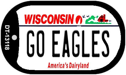 Go Eagles Novelty Metal Dog Tag Necklace DT-13118