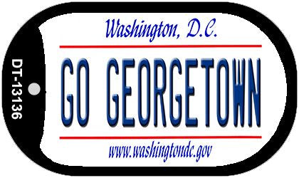 Go Georgetown Novelty Metal Dog Tag Necklace DT-13136