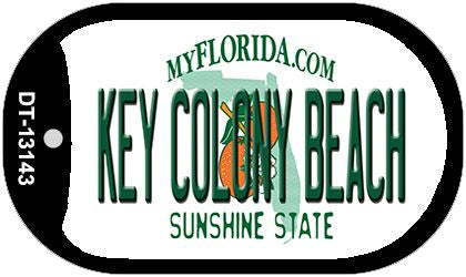 Key Colony Beach Florida Novelty Metal Dog Tag Necklace DT-13143