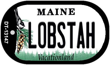 Lobstah Maine Novelty Metal Dog Tag Necklace DT-13147