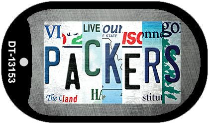 Packers Strip Art Novelty Metal Dog Tag Necklace DT-13153