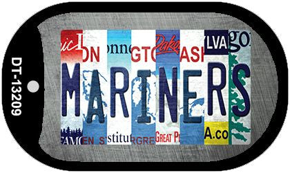 Mariners Strip Art Novelty Metal Dog Tag Necklace DT-13209