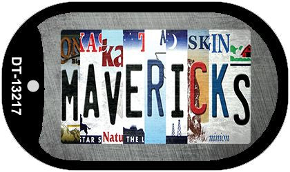 Mavericks Strip Art Novelty Metal Dog Tag Necklace DT-13217
