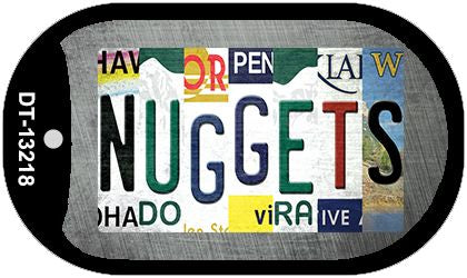 Nuggets Strip Art Novelty Metal Dog Tag Necklace DT-13218