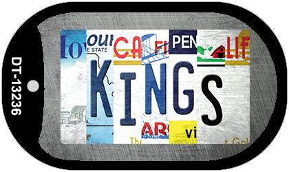 Kings Strip Art Novelty Metal Dog Tag Necklace DT-13236