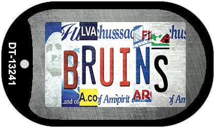 Bruins Strip Art Novelty Metal Dog Tag Necklace DT-13241