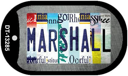 Marshall Strip Art Novelty Metal Dog Tag Necklace DT-13285